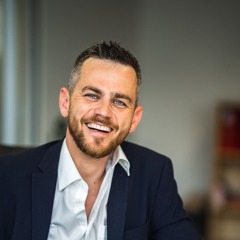 Portrait of Jordan Blake, Founder and CEO